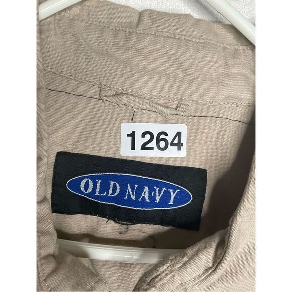 Vintage Old Navy South Western Fringe Canvas Zip Up Lightweight‎ Jacket Women XL - Picture 3 of 7